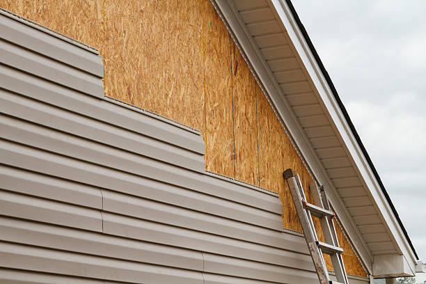 Professional Vinyl Siding technician working in Cape Canaveral, FL